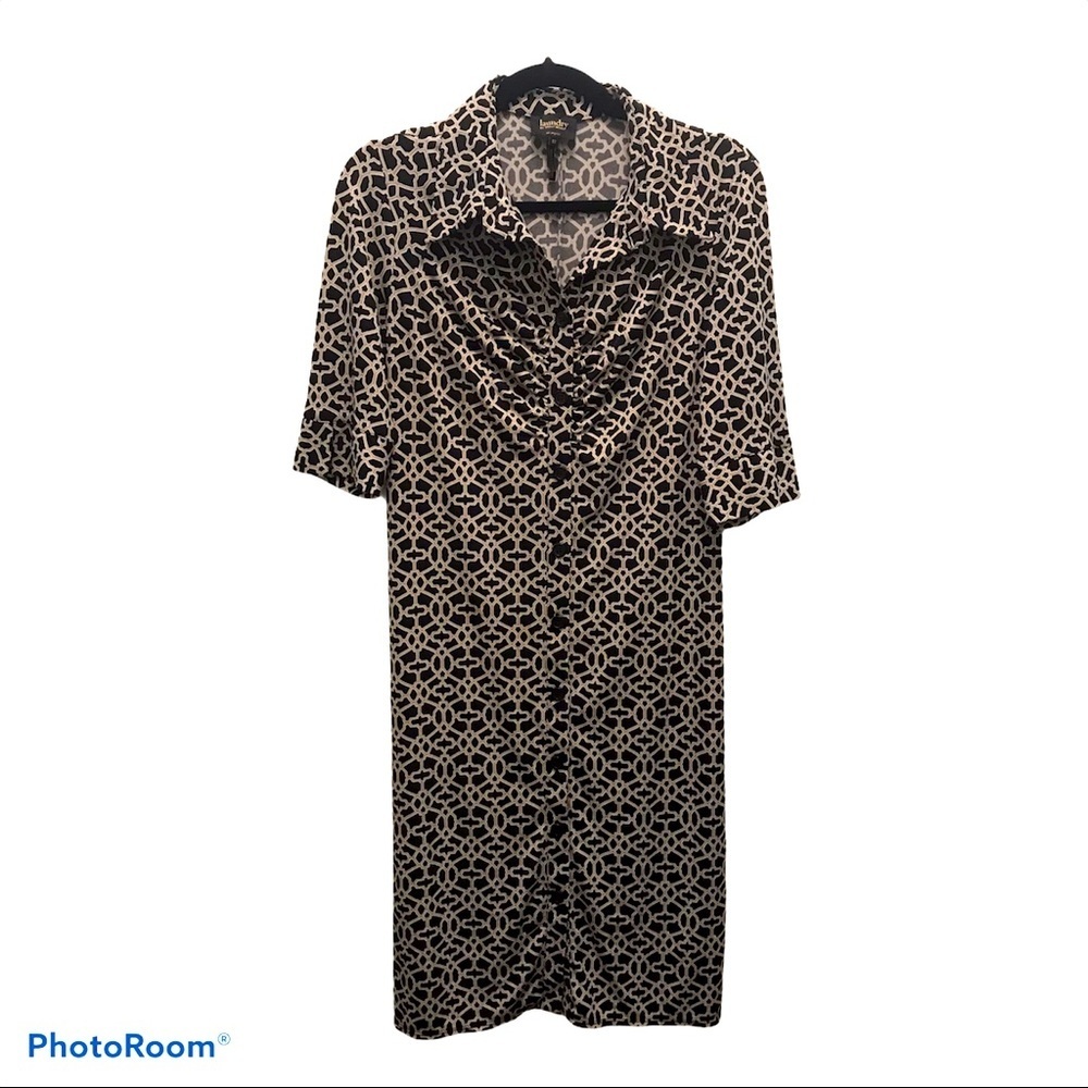Laundry by Shelli Segal Patterned Shirt Dress